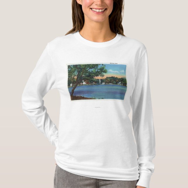 T-shirt Vue de parc d'Eldridge (Devant)