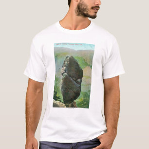 T-shirt Vue de parc national d'Aggassiz ColumnYosemite, CA
