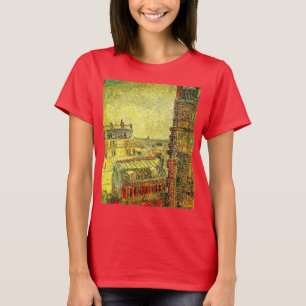 T-shirt Vue de Paris depuis la chambre de Vincent par Vinc