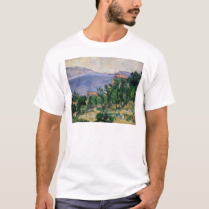 T-shirt Vue de Paul Cezanne de bâti Marseilleveyre et d