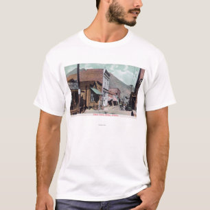 T-shirt Vue de rue, chasse CreekClifton, AZ