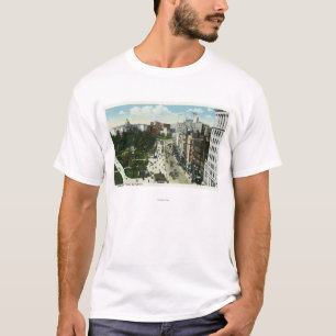 T-shirt Vue de rue de Tremont de Boylston