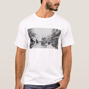 T-shirt Vue de rue d'église, Kensington c.1906