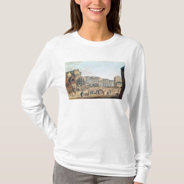 T-shirt Vue de Saint-Germain-l'Auxerrois, c.1802 (Devant)