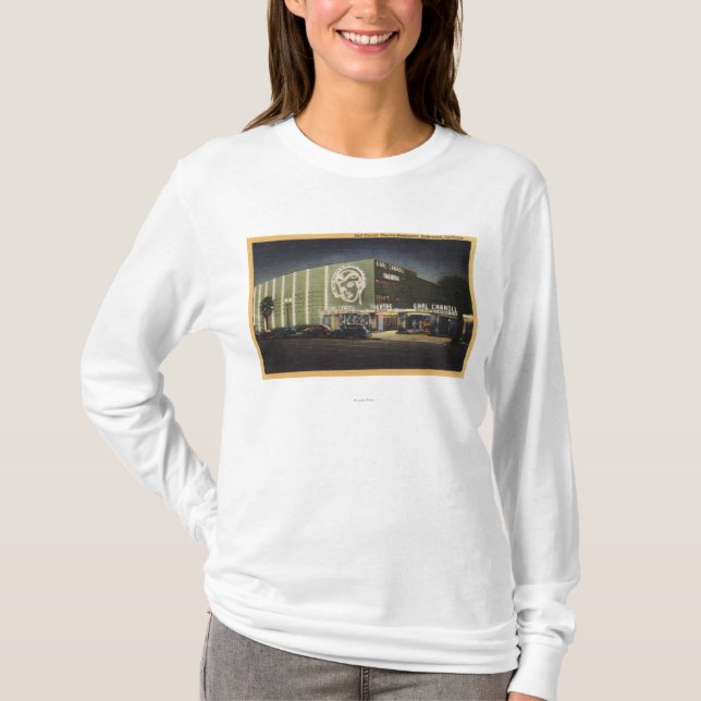 T-shirt Vue de Théâtre-Restaurant de Carroll de comte (Devant)