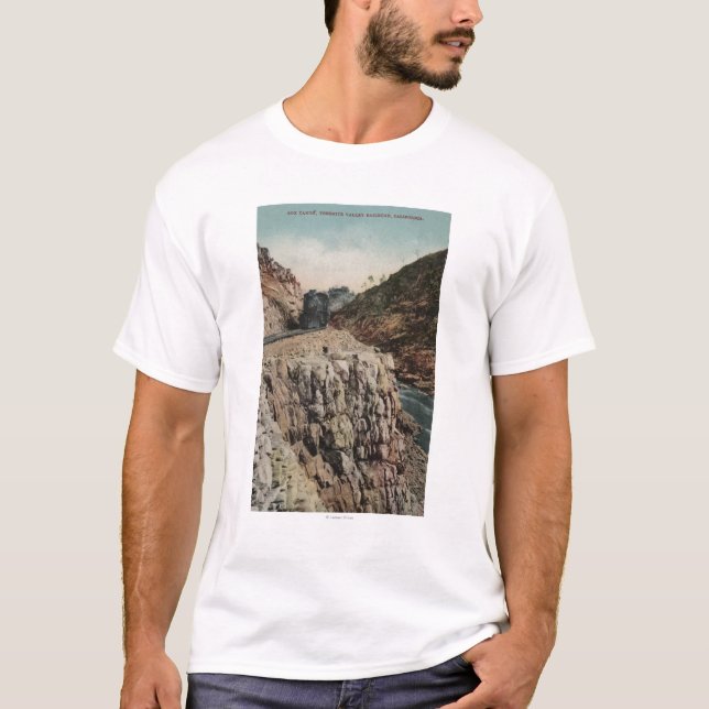 T-shirt Vue de train de Canon de boîte (Devant)