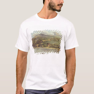 T-shirt Vue de Vico Estense de Sorrente regardant vers