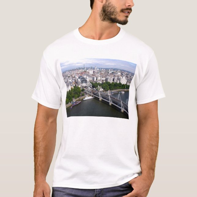T-shirt Vue depuis le London Eye (Devant)