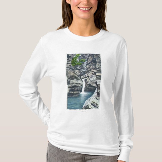 T-shirt Vue des automnes de chuchotement (Devant)