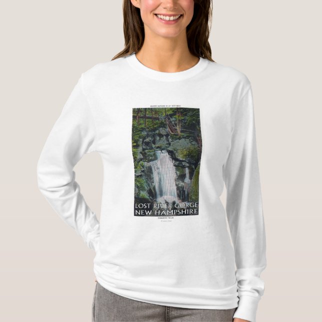 T-shirt Vue des automnes de paradis (Devant)