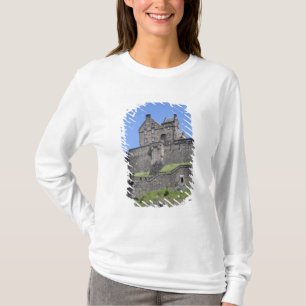 T-shirt Vue du château d'Édimbourg, Édimbourg, Écosse,