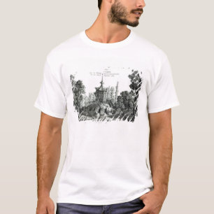 T-shirt Vue du kiosque chez Rembouillet, de 'Jardins