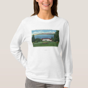 T-shirt Vue du nord de lac de pi William Henry