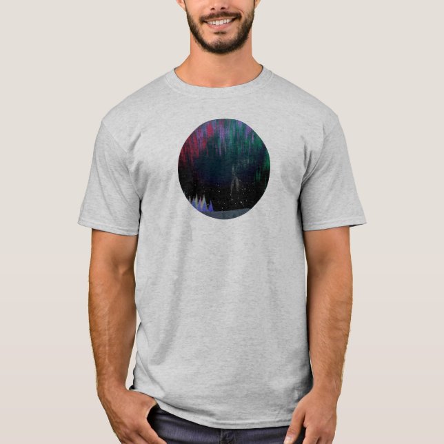 T-shirt Vue du Nord Paysage contemporain (Devant)