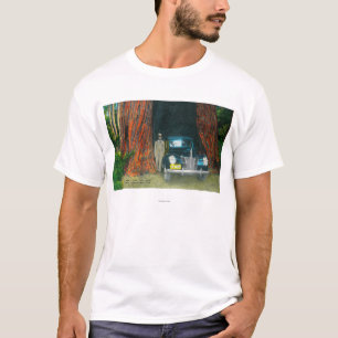 T-shirt Vue du parc d'état automatique de bassin de