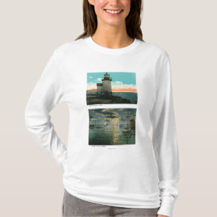 T-shirt Vue du phare de point de Brant