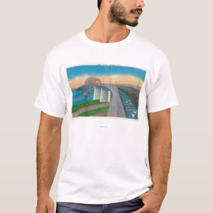 T-shirt Vue du pont de paix