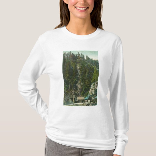 T-shirt Vue du Roi MineKennett, CA de Shasta (Devant)