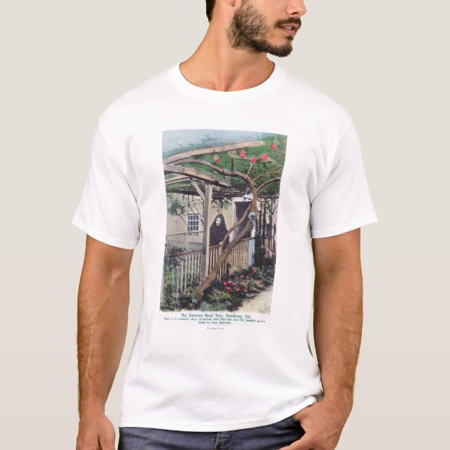 T-shirt Vue du Sherman TreeMonterey rose, CA (Devant)