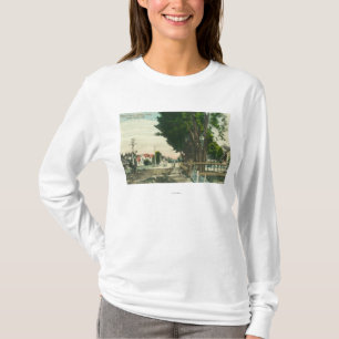 T-shirt Vue du sud de rue auburn