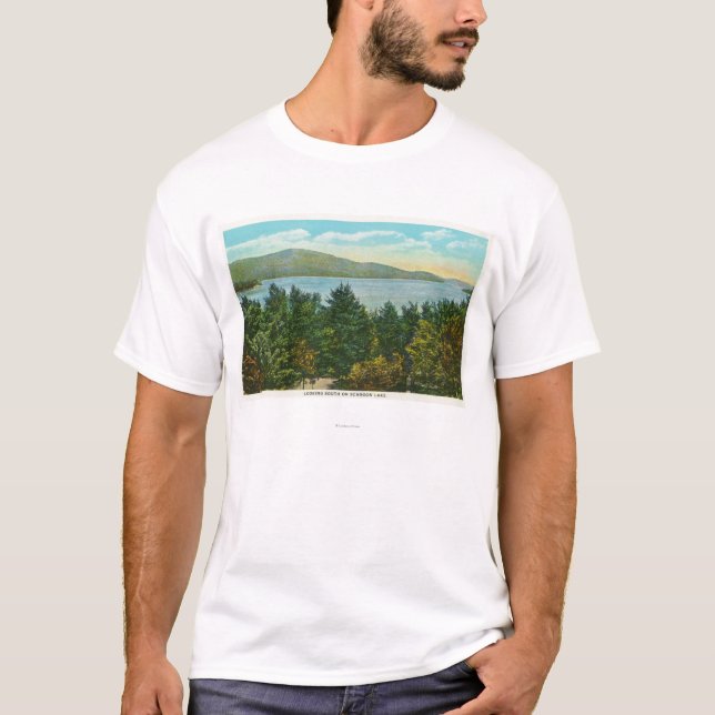 T-shirt Vue du sud du lac (Devant)