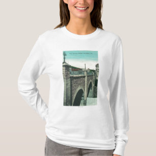 T-shirt Vue d'un BridgeLos concret Gatos, CA