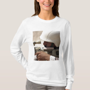 T-shirt Vue d'un sergent de l'armée irakienne dans une por