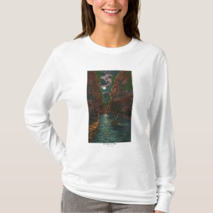 T-shirt Vue éclairée par la lune de la canalisation