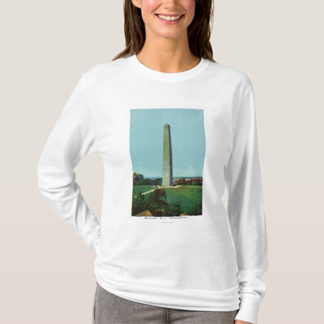 T-shirt Vue éloignée du monument de soute (Devant)