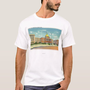 T-shirt Vue extérieure de la Chambre d'état sur la balise