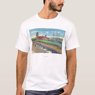 T-shirt Vue extérieure de la gare