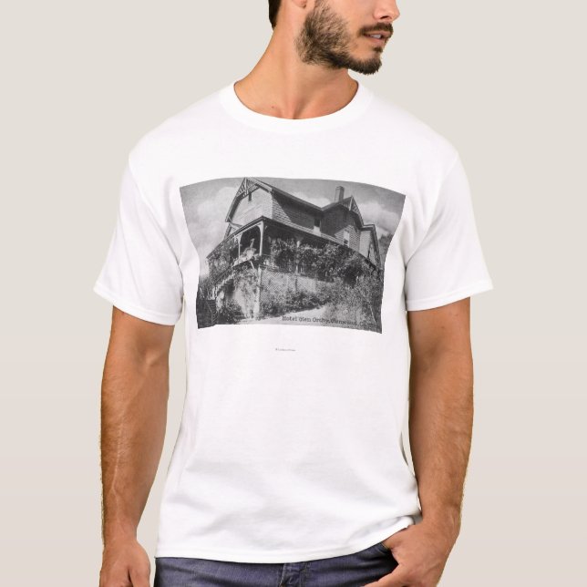 T-shirt Vue extérieure de la gorge Orchy d'hôtel (Devant)