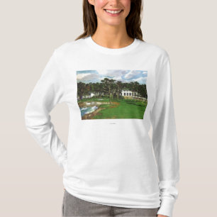 T-shirt Vue extérieure de la loge de Pebble Beach et