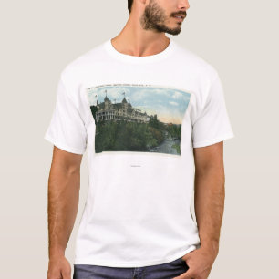 T-shirt Vue extérieure de l'hôtel agréable de bâti # 2