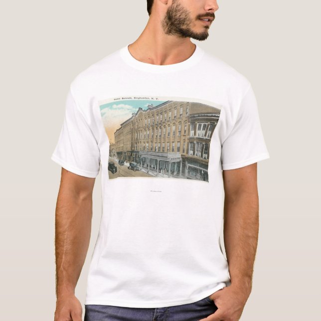 T-shirt Vue extérieure de l'hôtel Bennett (Devant)