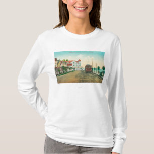 T-shirt Vue extérieure de l'hôtel Capitola et des cottag