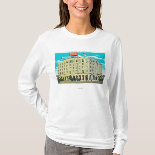 T-shirt Vue extérieure de l'hôtel Carrillo (Devant)