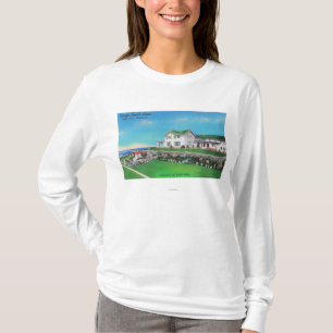 T-shirt Vue extérieure de l'hôtel Pacifique de plage