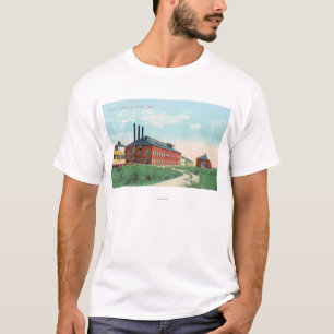 T-shirt Vue extérieure de l'usine de sucre