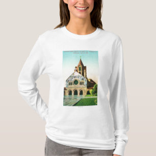 T-shirt Vue extérieure d'église commémorative chez