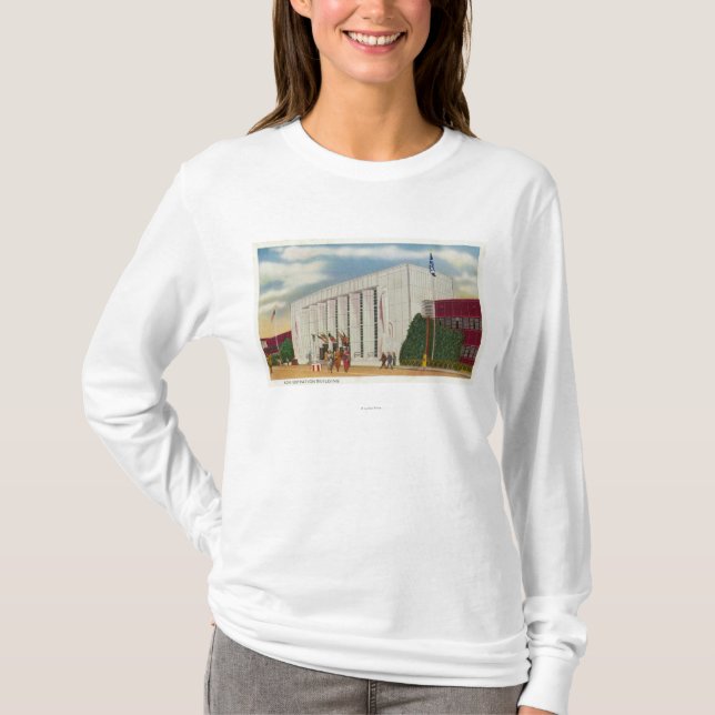 T-shirt Vue extérieure du bâtiment d'administration (Devant)