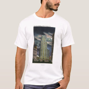 T-shirt Vue extérieure du bâtiment de tour d'état la nu