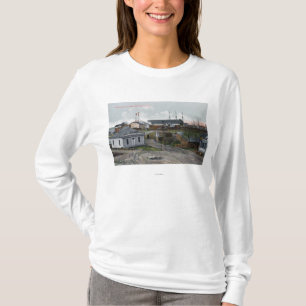 T-shirt Vue extérieure du bois de charpente Co de