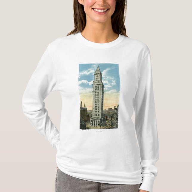 T-shirt Vue extérieure du bureau de douane (Devant)