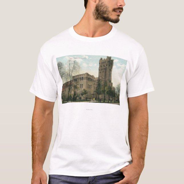 T-shirt Vue extérieure du cinquante-quatrième arsenal de (Devant)