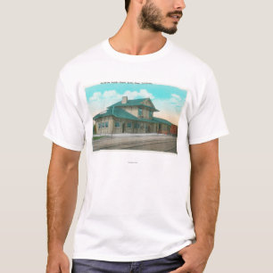 T-shirt Vue extérieure du dépôt Pacifique du sud 3
