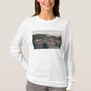 T-shirt Vue extérieure d'une fonderie