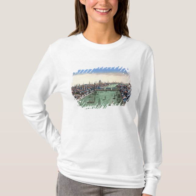 T-shirt Vue générale de Londres (Devant)