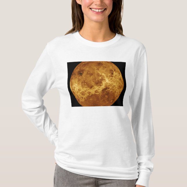 T-shirt Vue globale de la surface de Vénus (Devant)