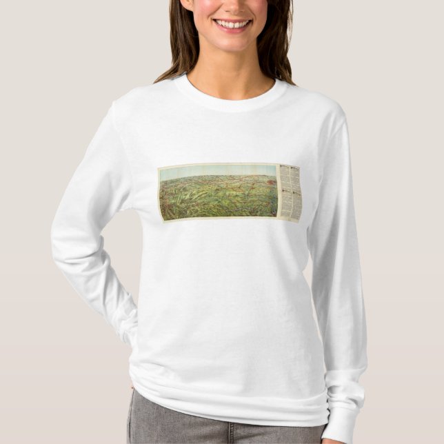 T-shirt Vue Grandes Plaines de Birdseyes (Devant)